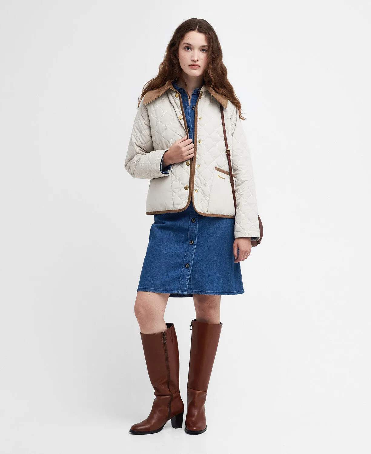 Barbour Gosford Quilt - French Oak