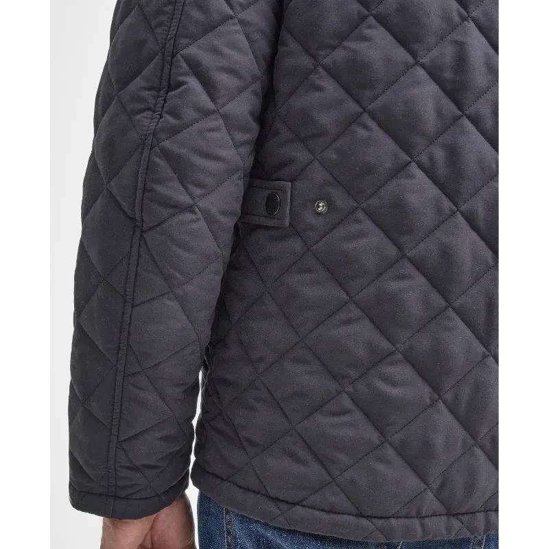 Barbour Shoveler Mens Quilted Jacket - Navy