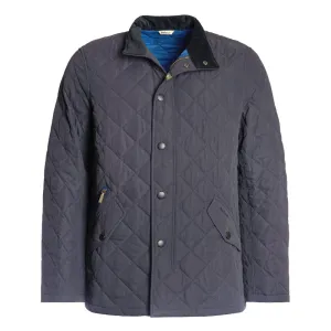 Barbour Shoveler Mens Quilted Jacket - Navy