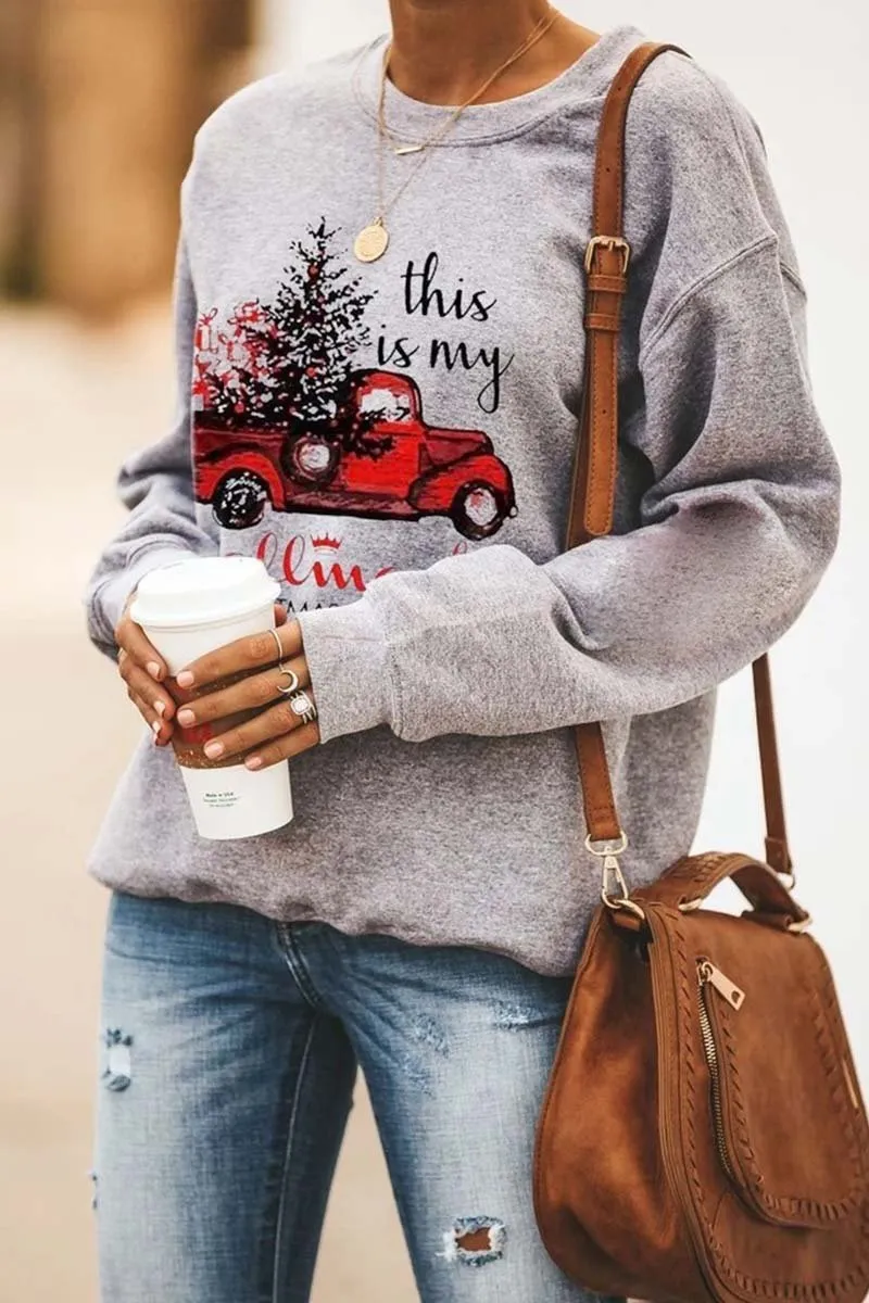 Chicindress Round Neck Printed Tops