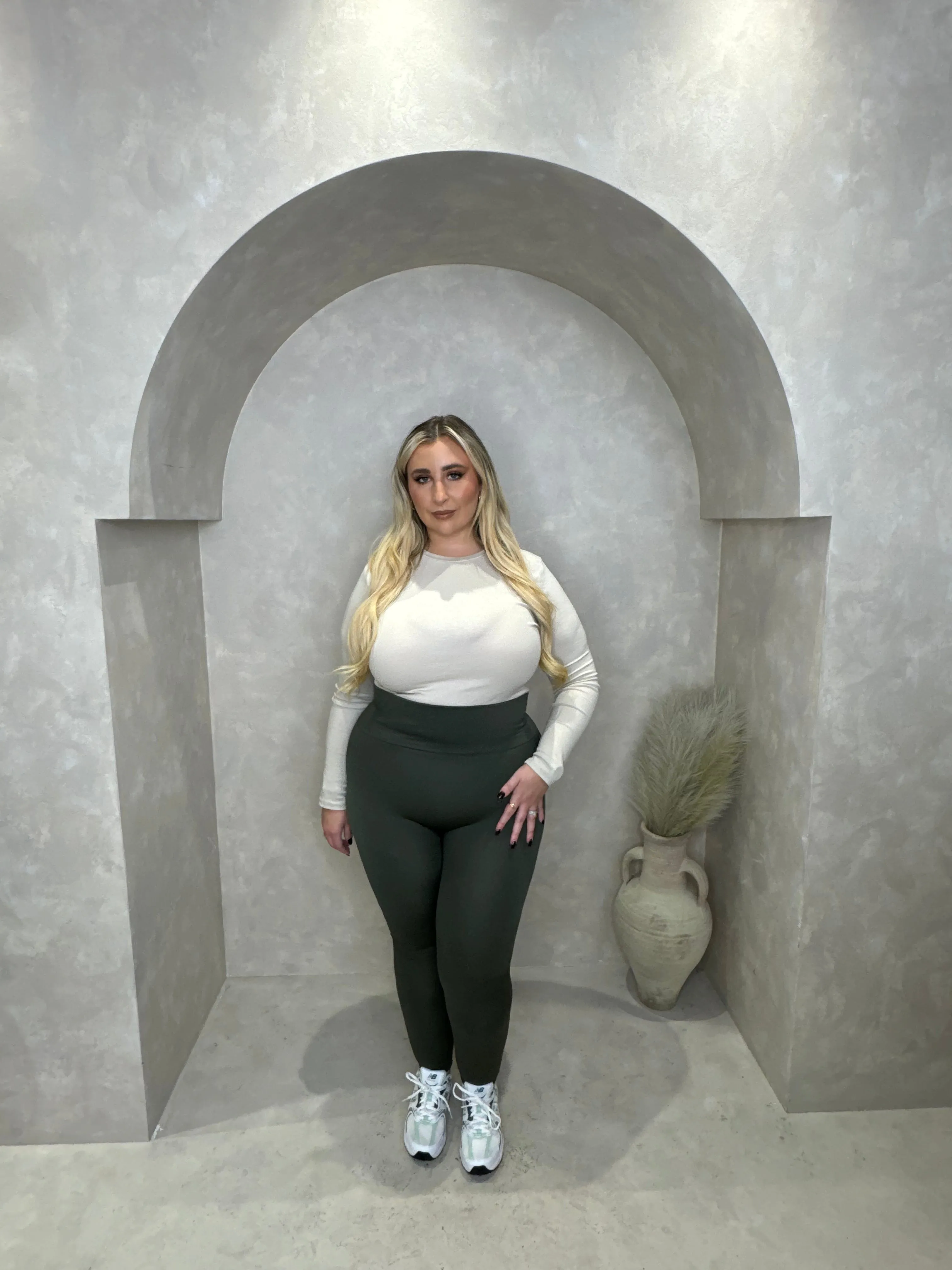 Curve Banded Fleece Lined Leggings