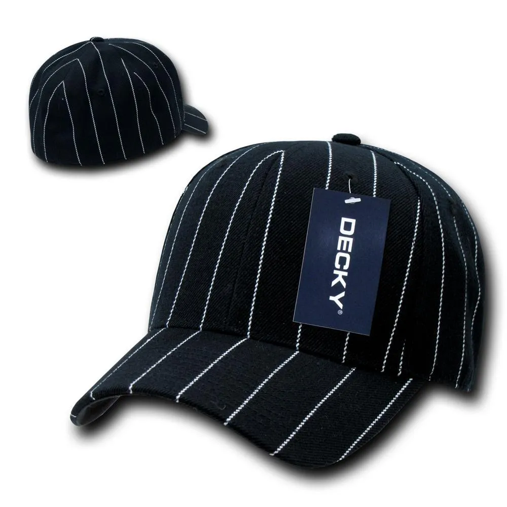 Decky 403 Fitted Pin Stripe Baseball Hat