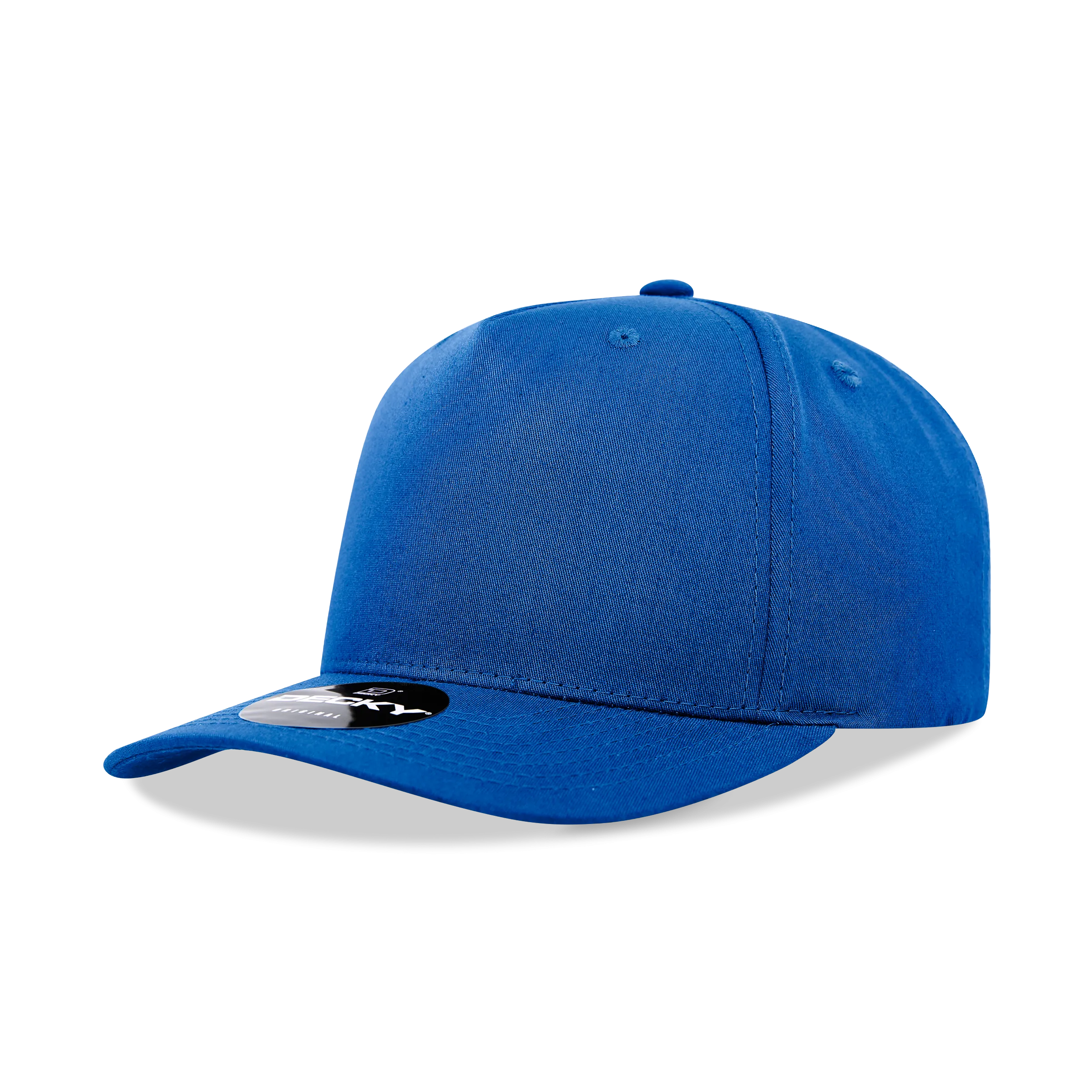 Decky 6024 - 5 Panel Mid Profile, Structured Cotton/Poly Blend Cap - CASE Pricing