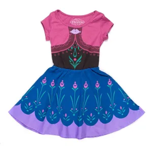 Disney's Frozen "I Am Anna" Girls Skater Dress