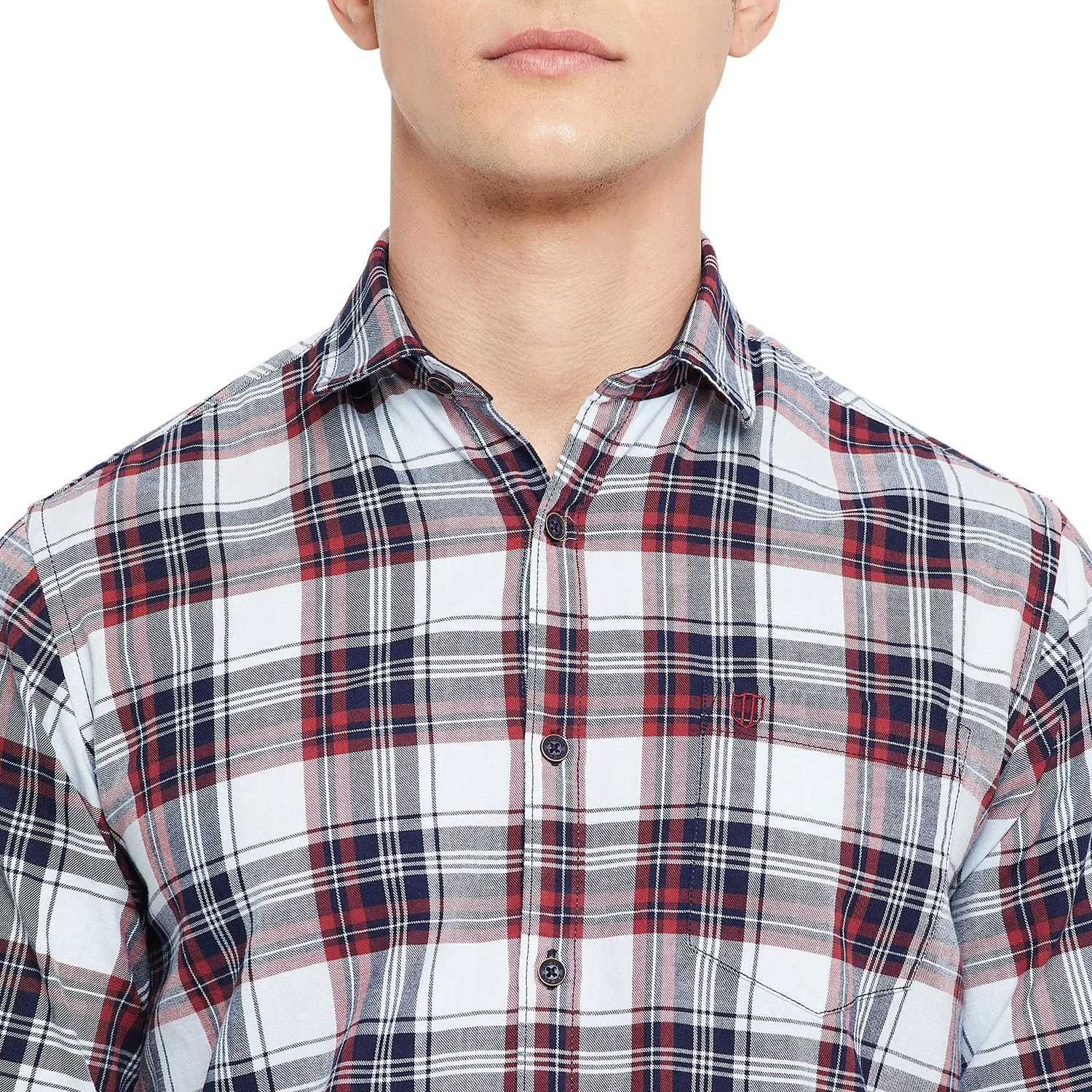 Duke Stardust Men Full Sleeve  Cotton Shirt (SDO5CKIC)