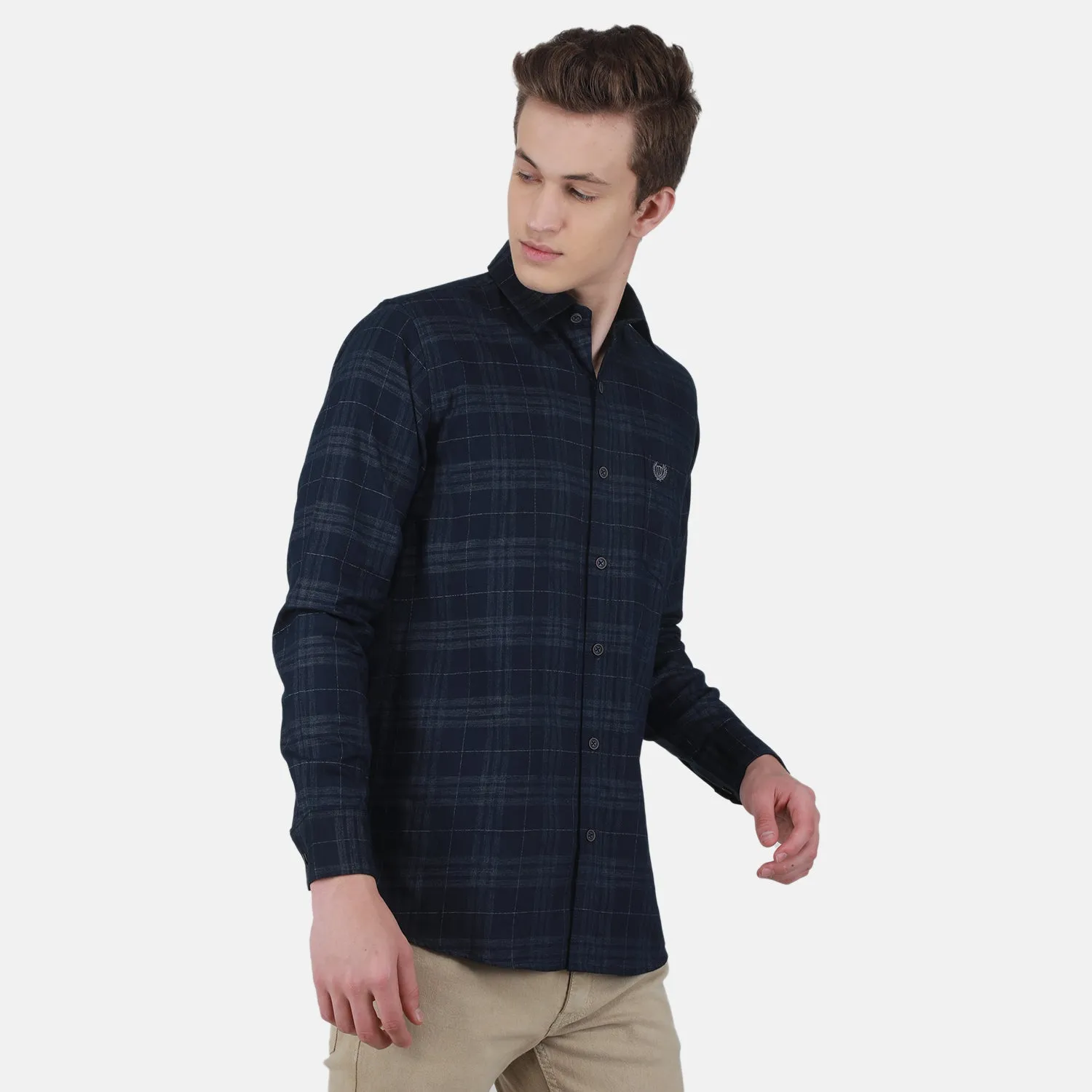 Duke Stardust Men Full Sleeve Cotton Shirt (SDO6CKS)
