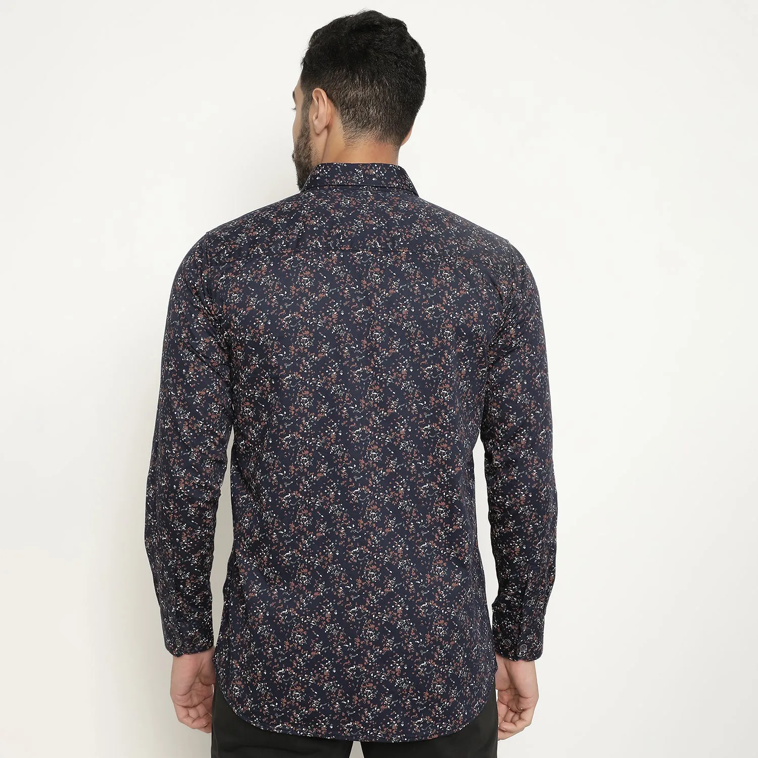 Duke Stardust Men Full Sleeve Cotton Shirt (SDO6PRTG)