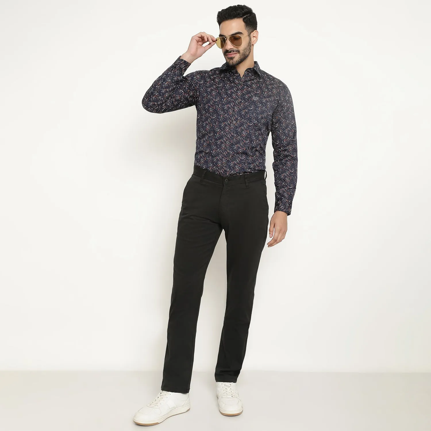 Duke Stardust Men Full Sleeve Cotton Shirt (SDO6PRTG)