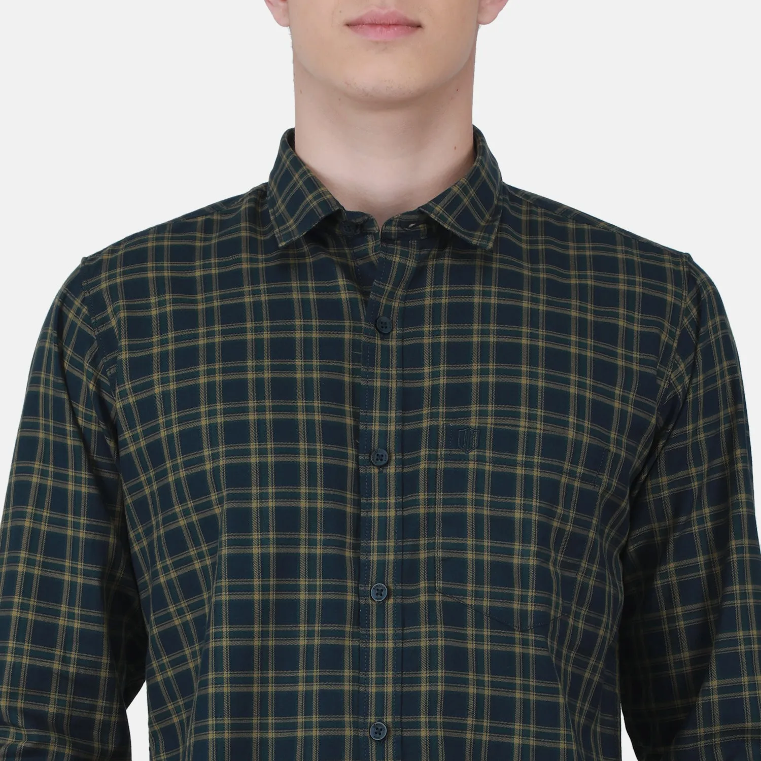 Duke Stardust Men Full Sleeve Cotton Shirt (SDO7ICK)