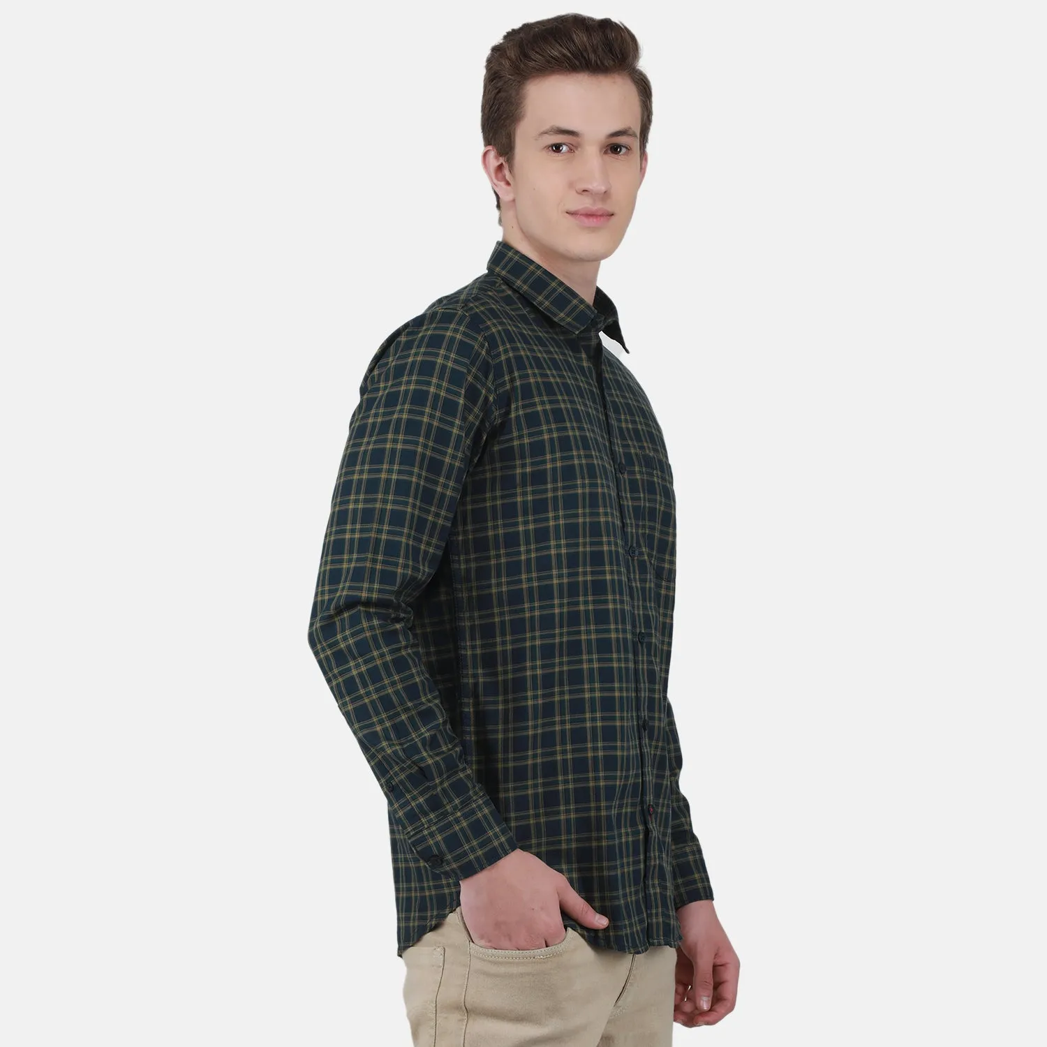 Duke Stardust Men Full Sleeve Cotton Shirt (SDO7ICK)