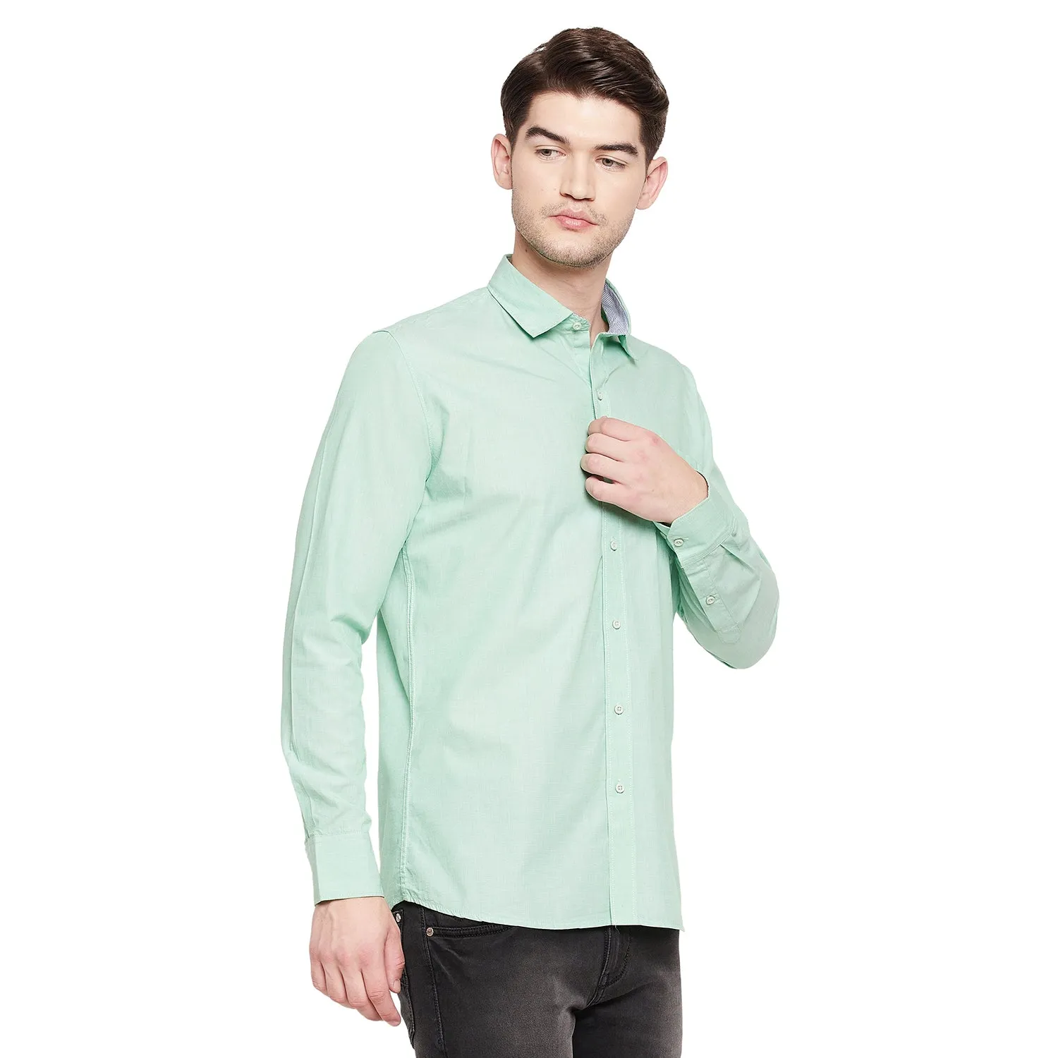 Duke Stardust Men Full Sleeve Cotton Shirt (SDO88ACF)
