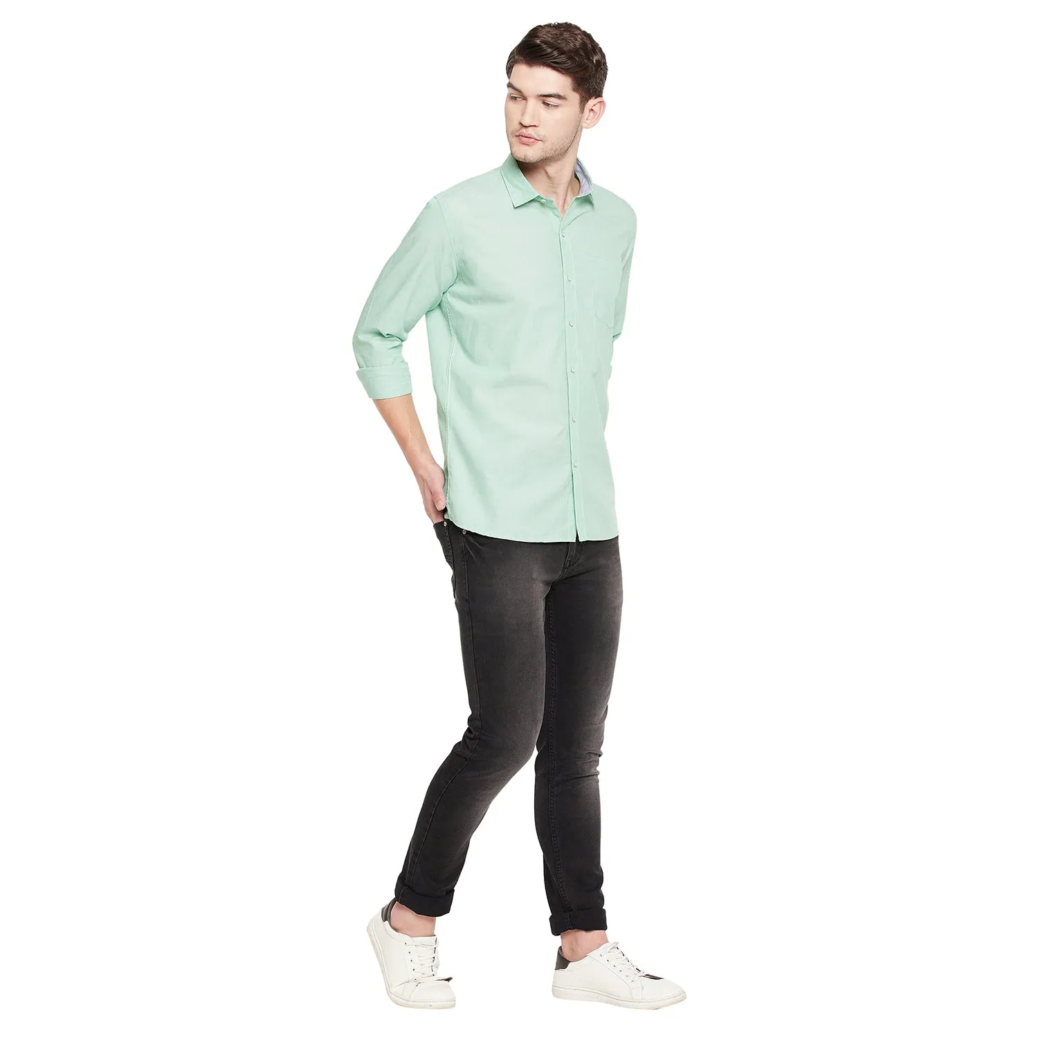 Duke Stardust Men Full Sleeve Cotton Shirt (SDO88ACF)
