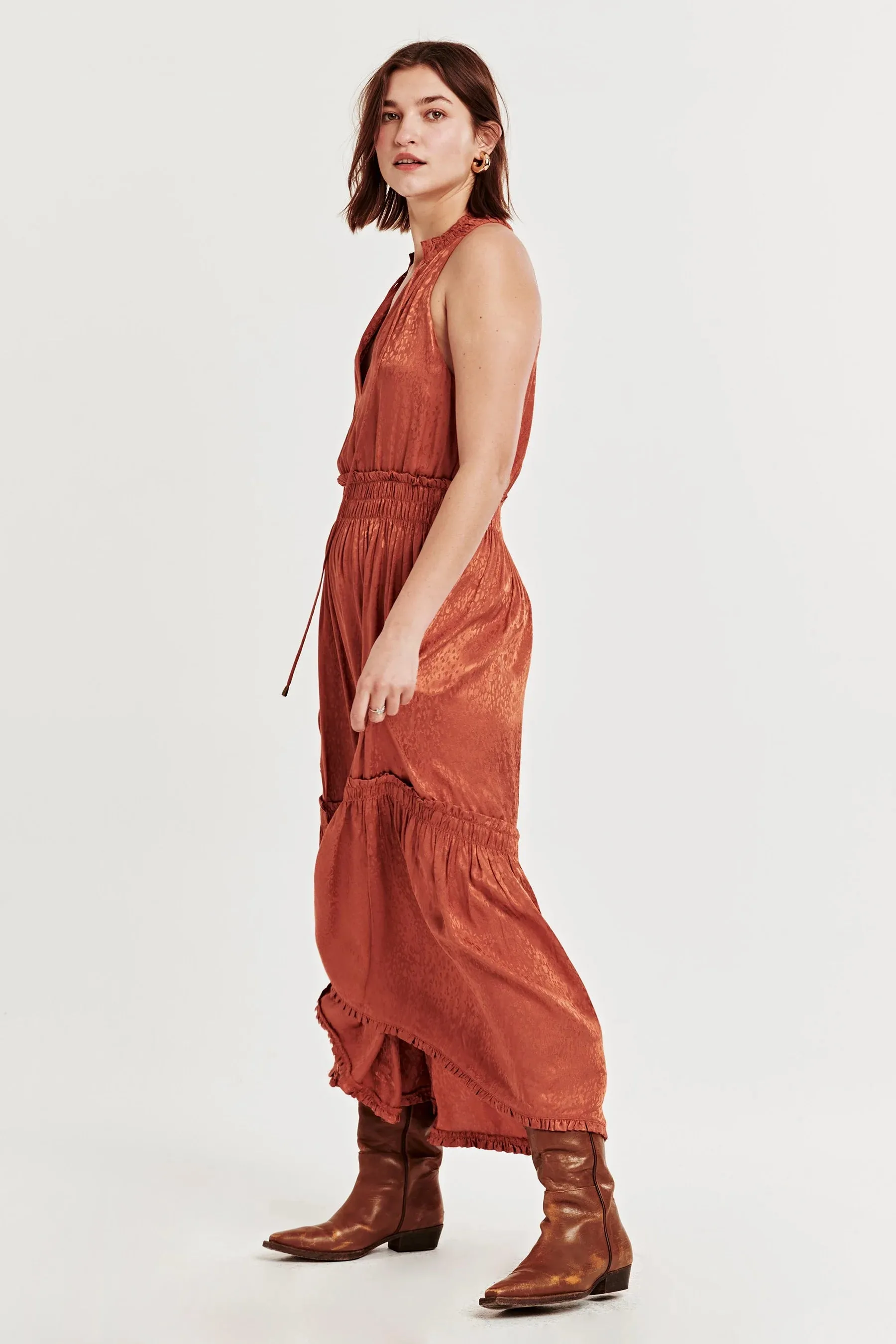 ESTHER TIERED MAXI DRESS By Dear John