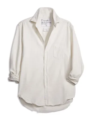 Frank & Eileen - Eileen Woven Button Up in Vintage White