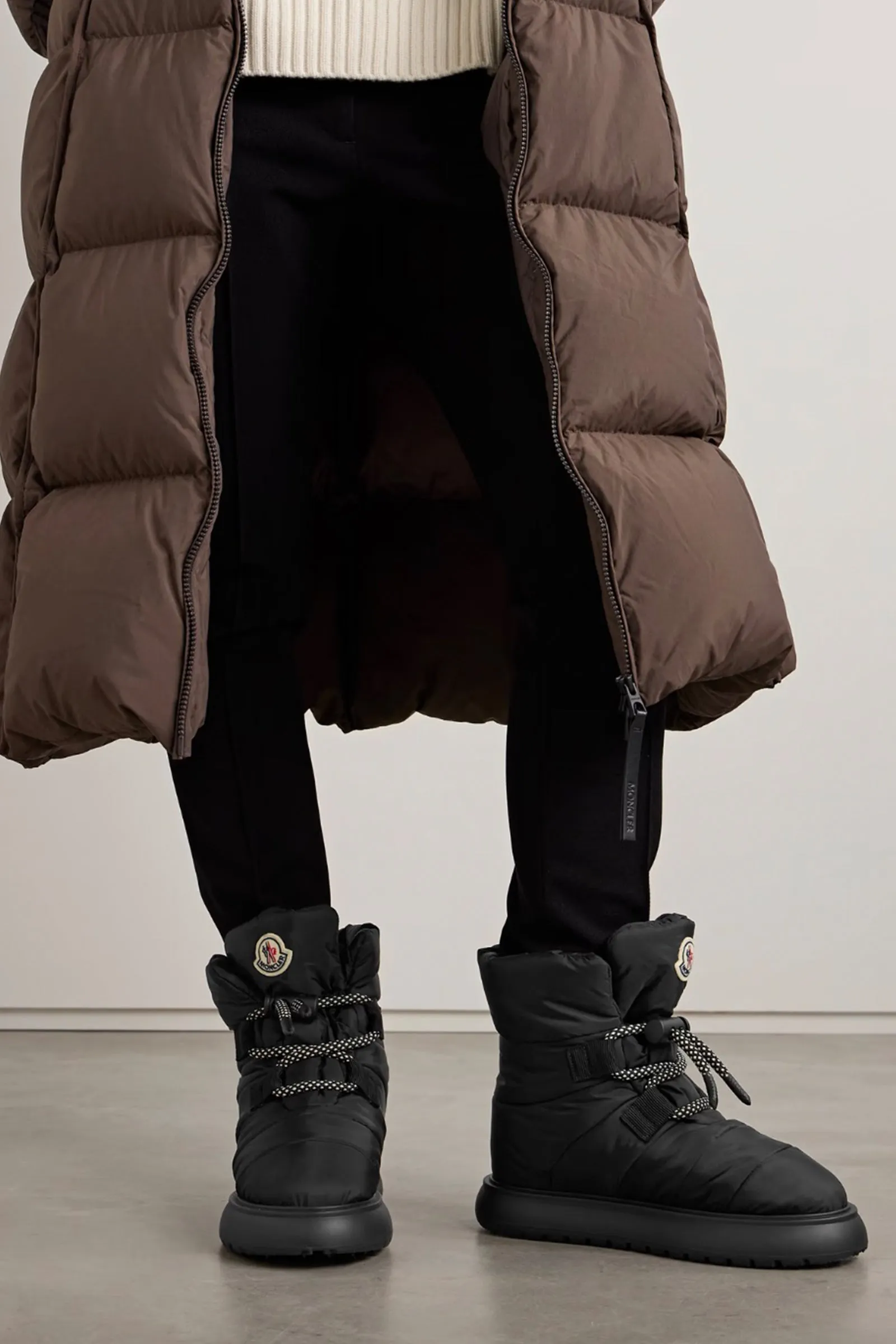 Gaia Quilted Shell Ankle Boots