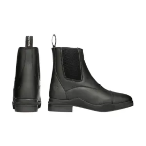 Hy Equestrian Fleece Lined Wax Leather Zip Jodhpur Boot