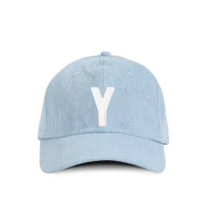 Letter Y Baseball Hat Denim