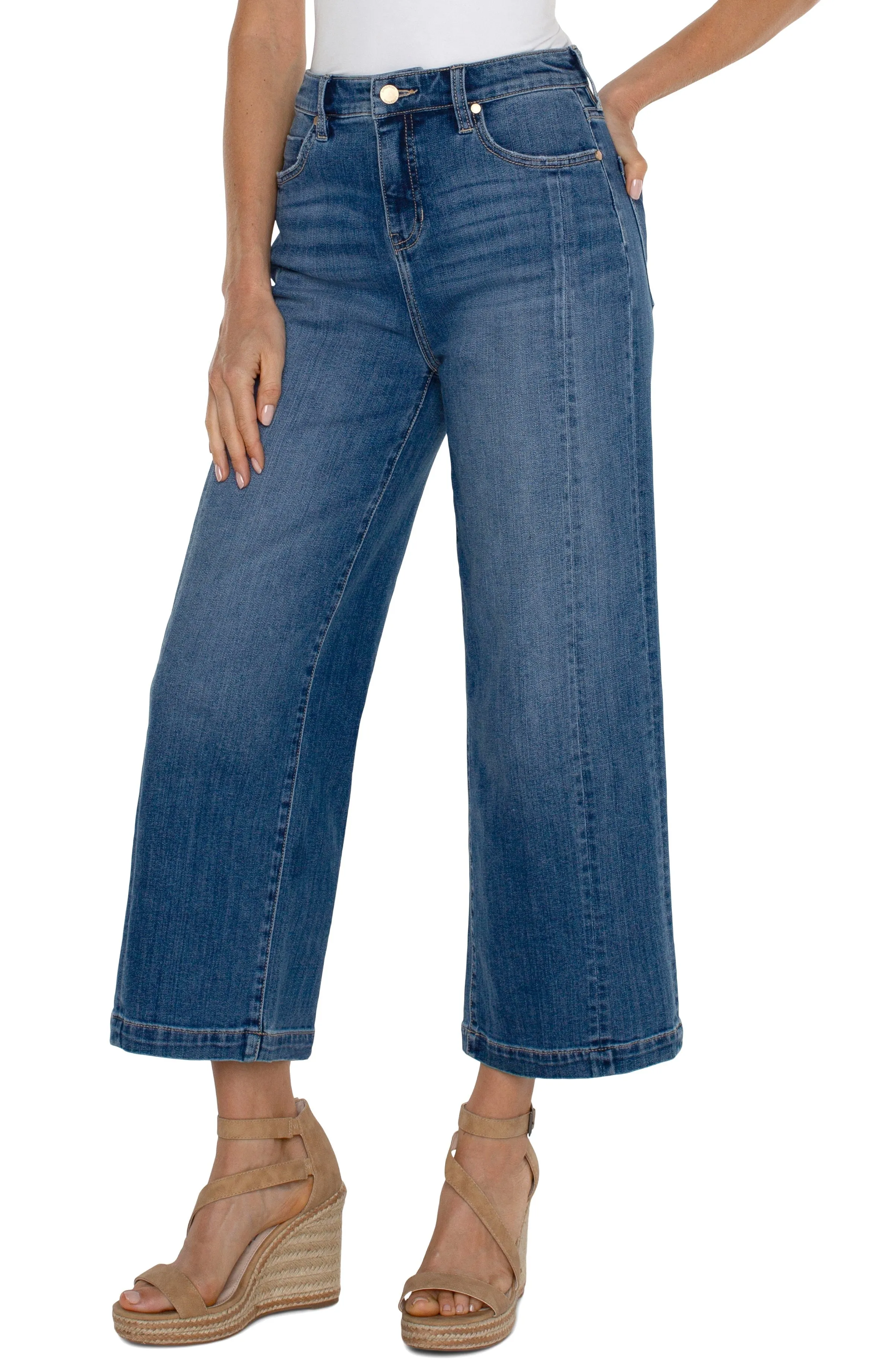 Liverpool - 'Stride' Wide Leg Pant