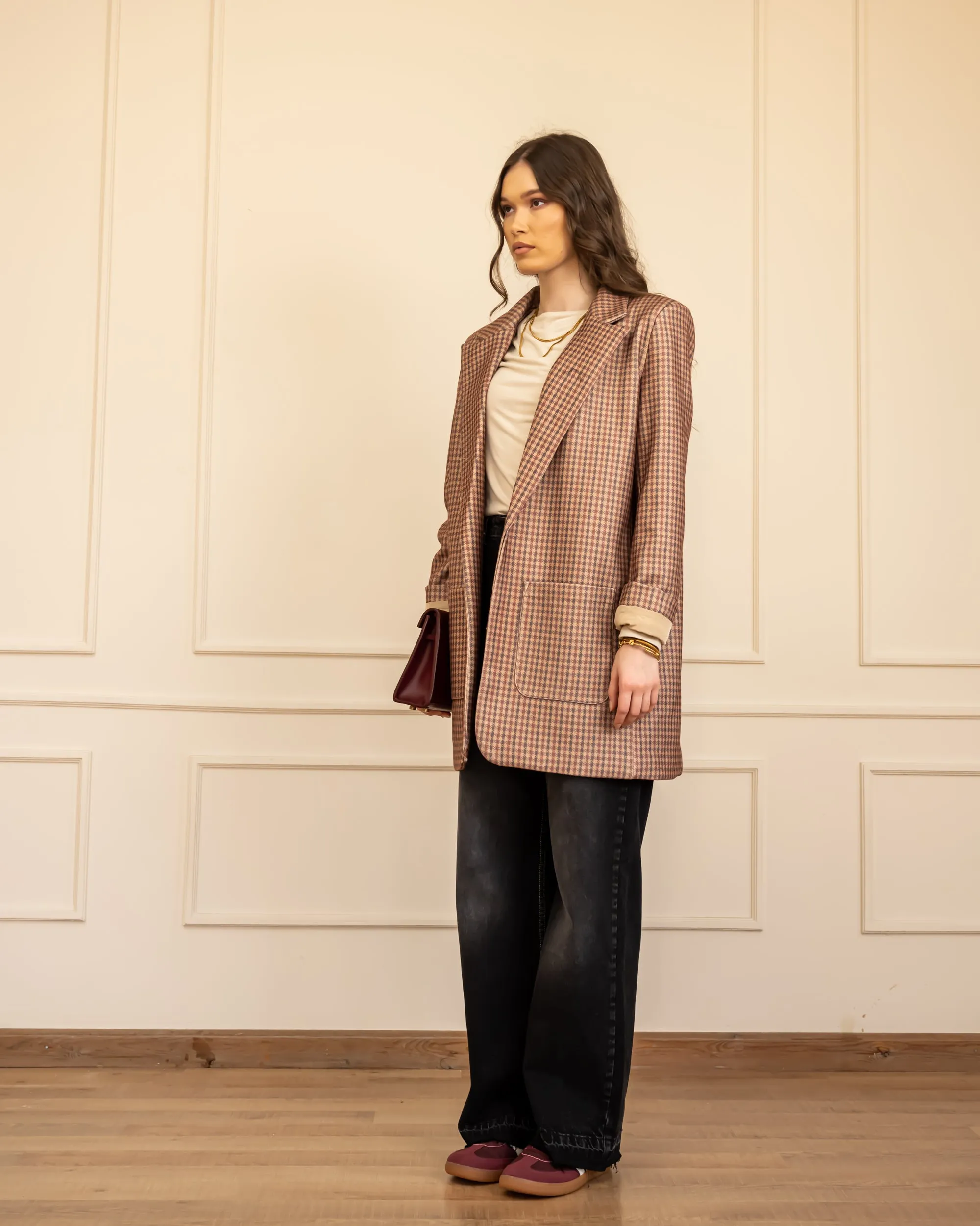 LONG CAROH BLAZER-MIXED