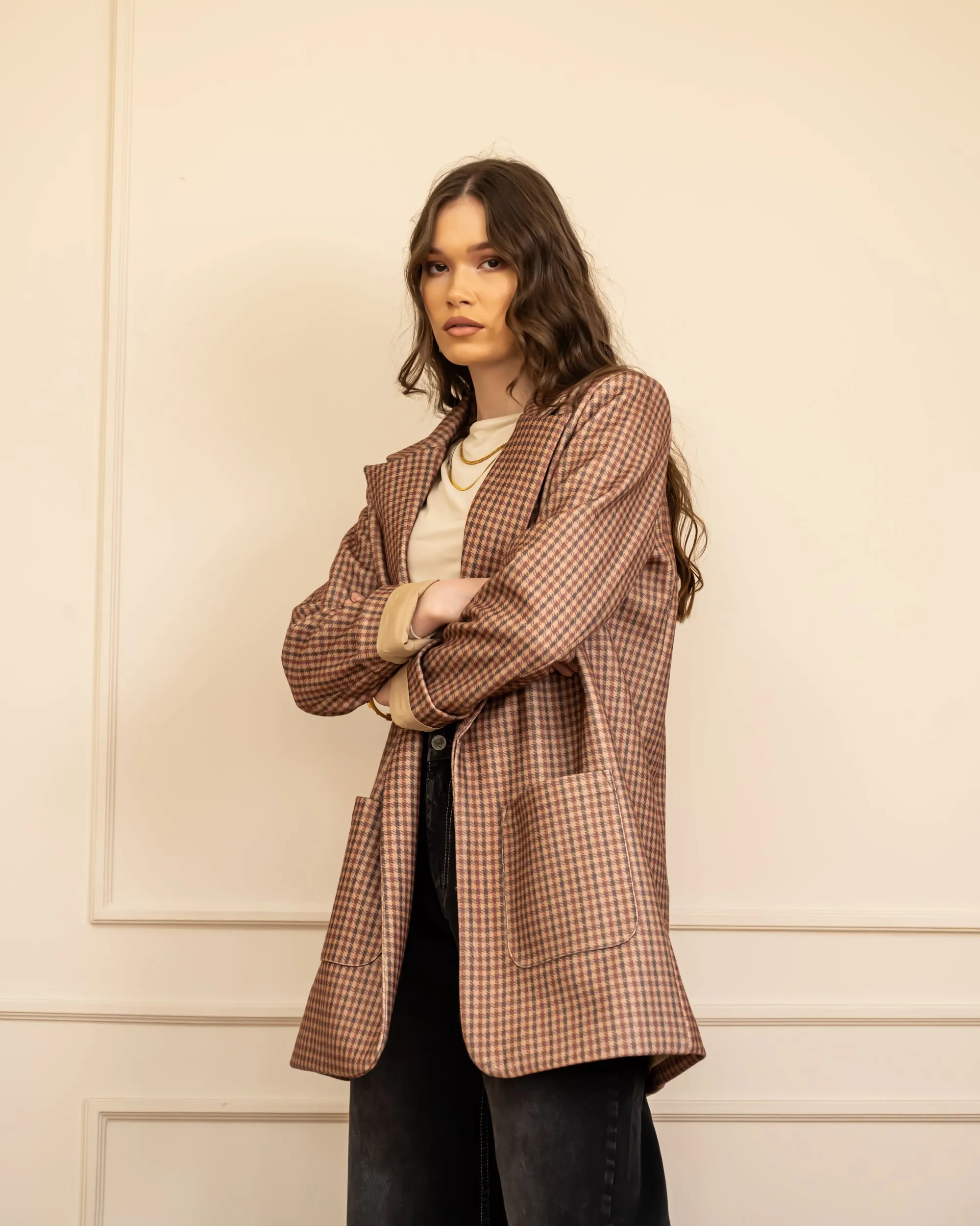 LONG CAROH BLAZER-MIXED