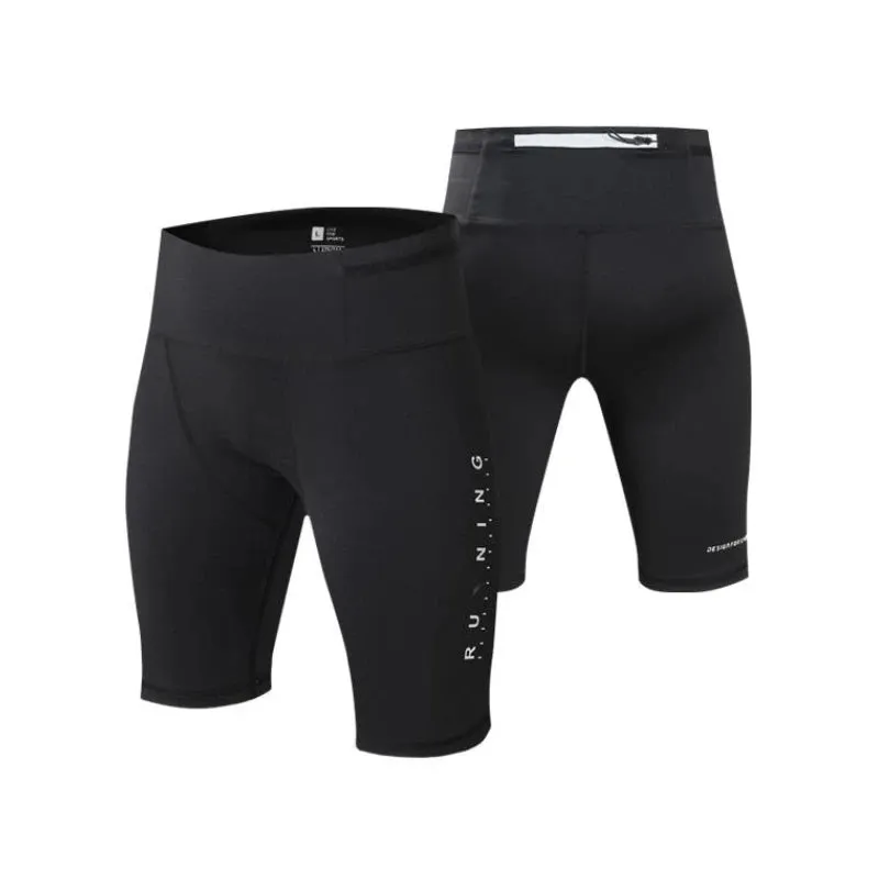 Men Women Tight Fitness Gym Shorts 2023 Summer Elastic Quick-dry Compression Workout Training Exercise Running Sports Shorts