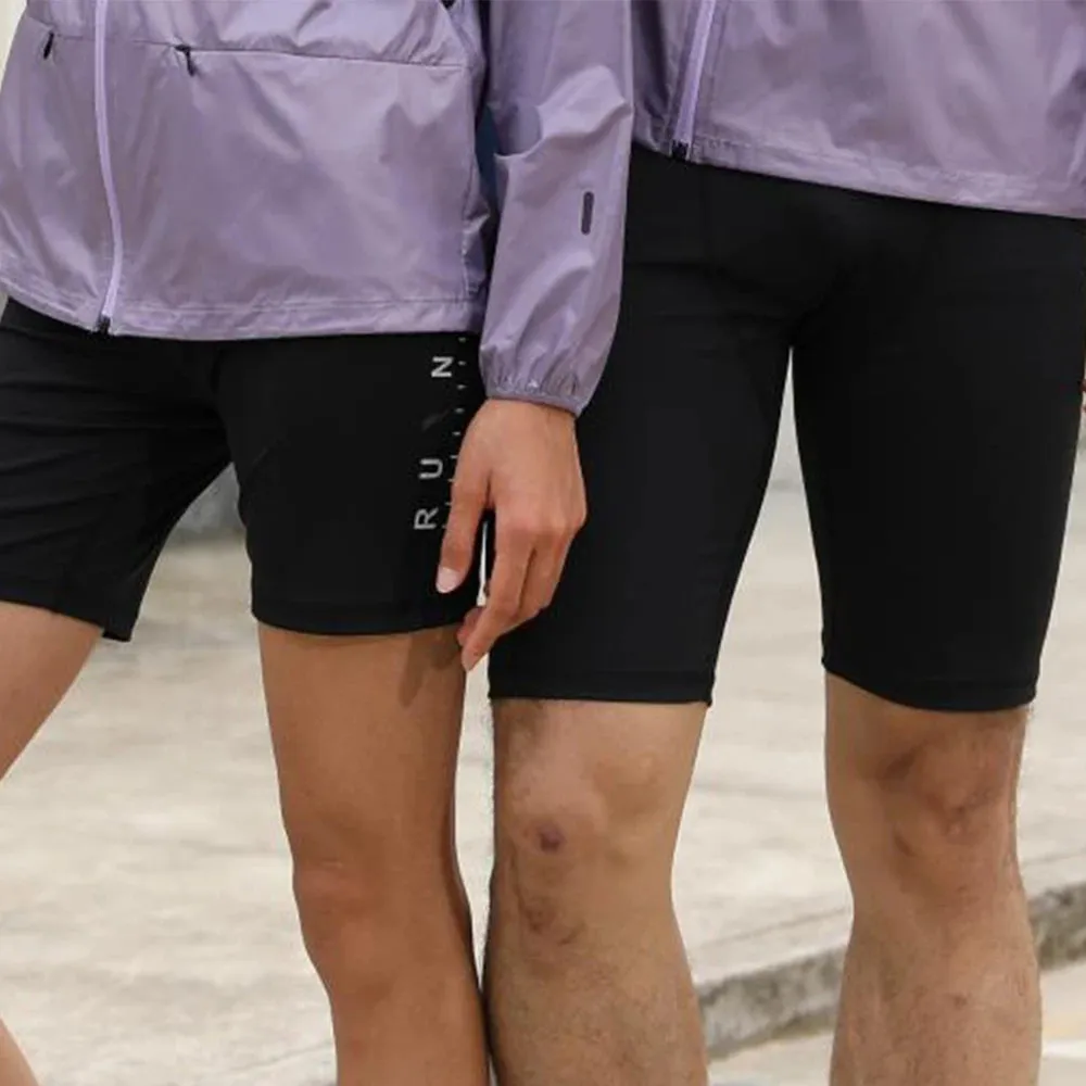 Men Women Tight Fitness Gym Shorts 2023 Summer Elastic Quick-dry Compression Workout Training Exercise Running Sports Shorts