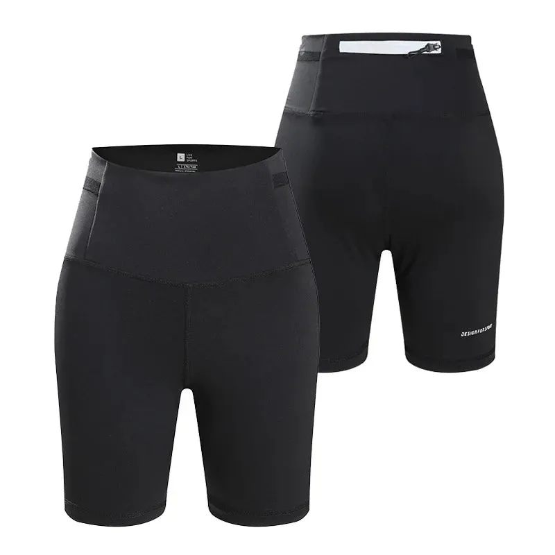 Men Women Tight Fitness Gym Shorts 2023 Summer Elastic Quick-dry Compression Workout Training Exercise Running Sports Shorts