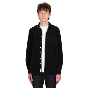 Shirt Unbutton Corduroy Solid - Dark Green