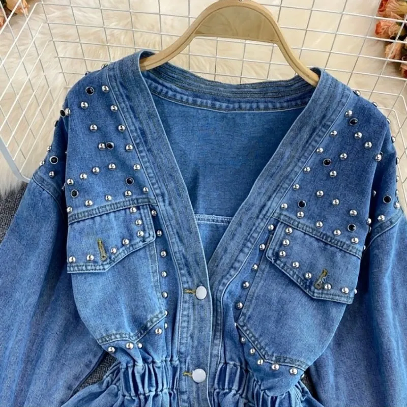 Sudden Long Sleeve Denim Jacket