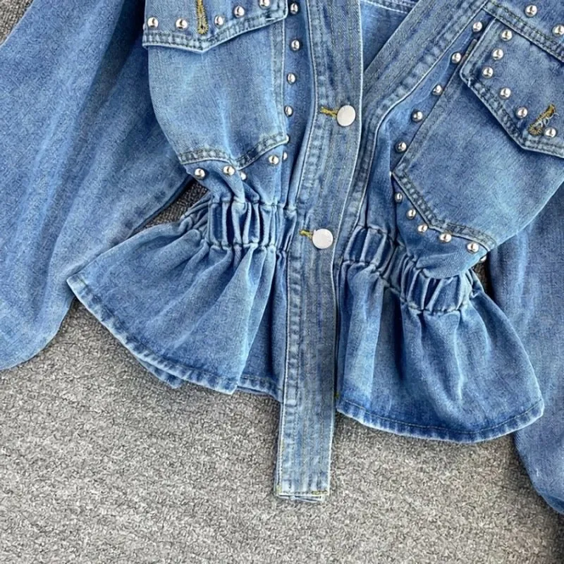 Sudden Long Sleeve Denim Jacket