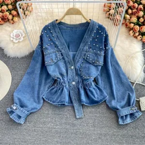 Sudden Long Sleeve Denim Jacket